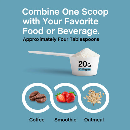 NeoCell Collagen Bio-Peptides Powder 20oz - Grassfed Protein Supplement